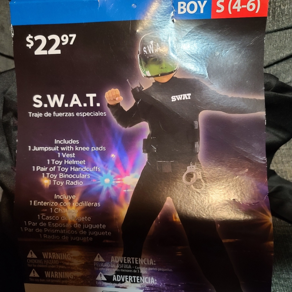 S.W.A.T HALLOWEEN COSTUME S